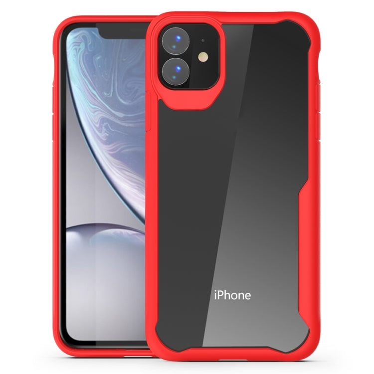 For iPhone 11 Pro Transparent PC + TPU Full Coverage Shockproof Protective Case