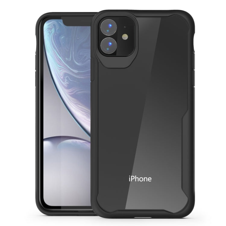 For iPhone 11 Pro Transparent PC + TPU Full Coverage Shockproof Protective Case