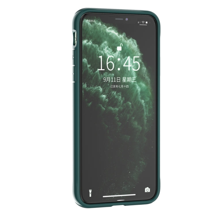 For iPhone 11 Pro Transparent PC + TPU Full Coverage Shockproof Protective Case