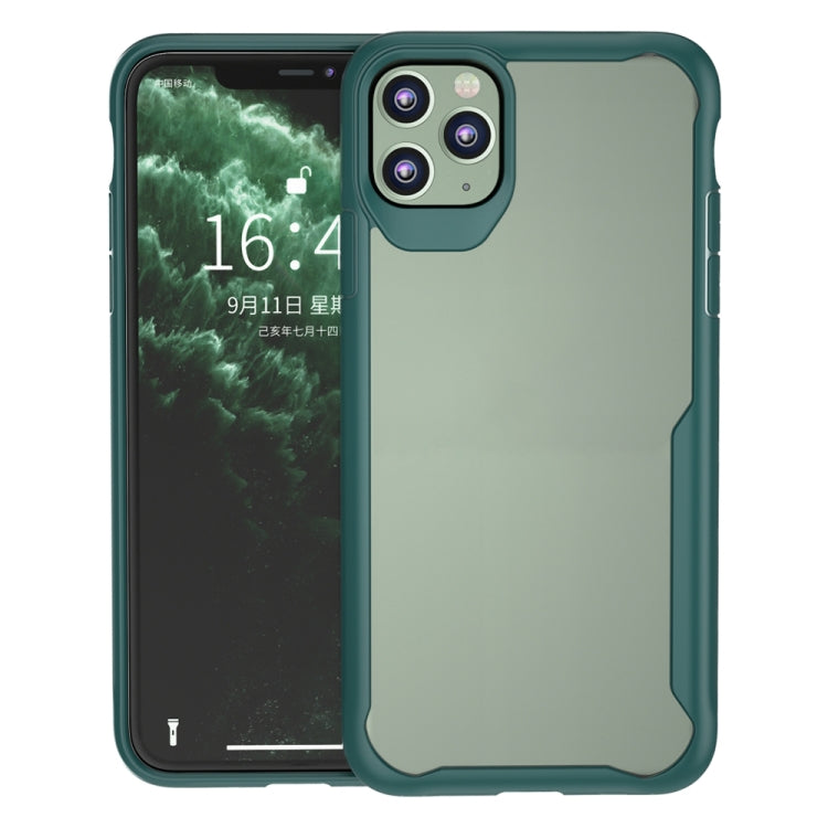 For iPhone 11 Pro Transparent PC + TPU Full Coverage Shockproof Protective Case