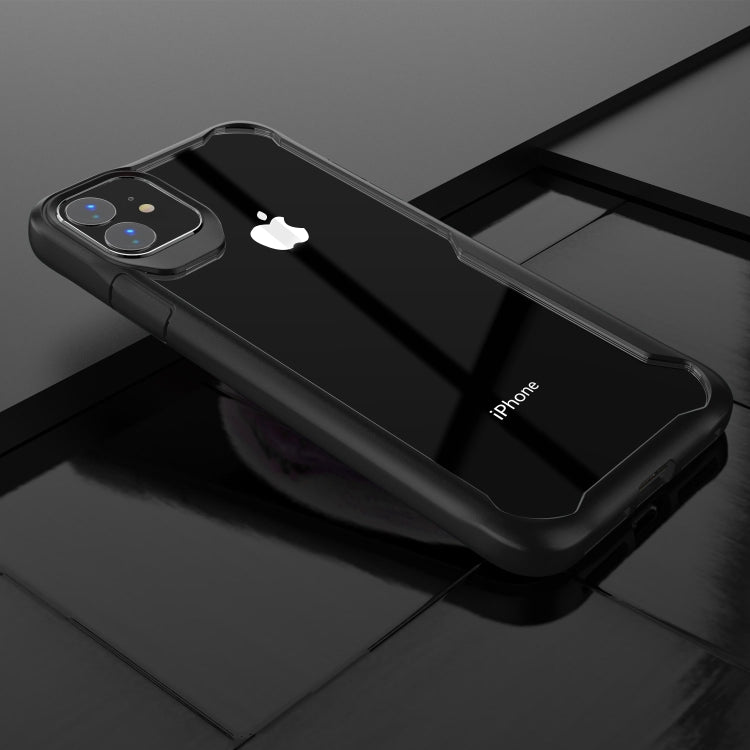 For iPhone 11 Pro Transparent PC + TPU Full Coverage Shockproof Protective Case