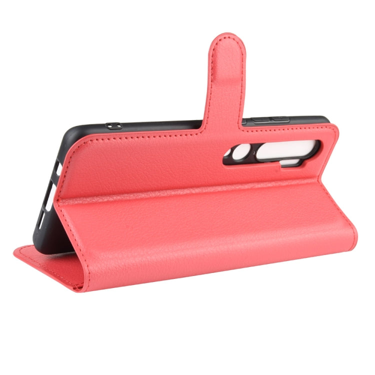 For Xiaomi Mi Note 10 / Note 10 Pro / CC9 Pro Litchi Texture Horizontal Flip Protective Case with Holder & Card Slots & Wallet
