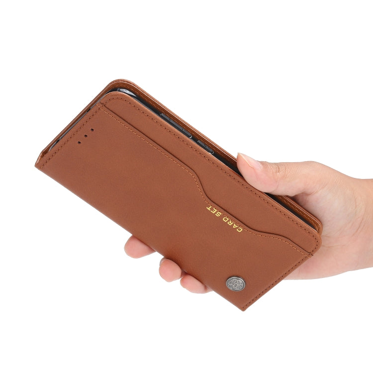 For Xiaomi Redmi Note 8T Knead Skin Texture Horizontal Flip Leather Case with Photo Frame & Holder & Card Slots & Wallet