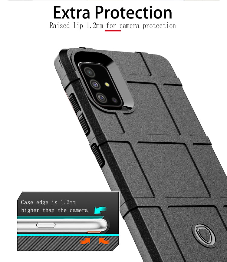 For Galaxy A51 Full Coverage Shockproof TPU Case