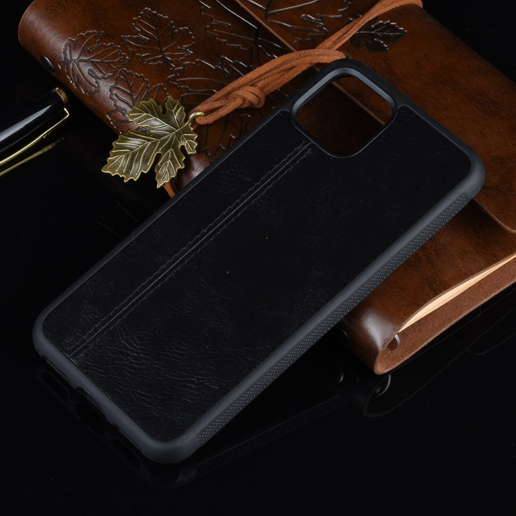 For Google Pixel 4 Shockproof Sewing Cow Pattern Skin PC + PU + TPU Case