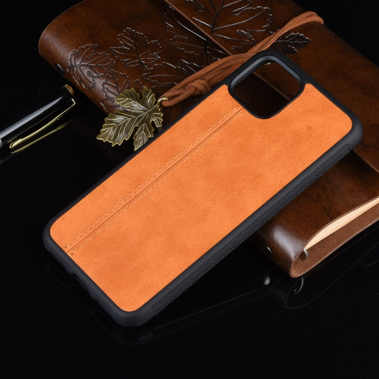 For Google Pixel 4 Shockproof Sewing Cow Pattern Skin PC + PU + TPU Case