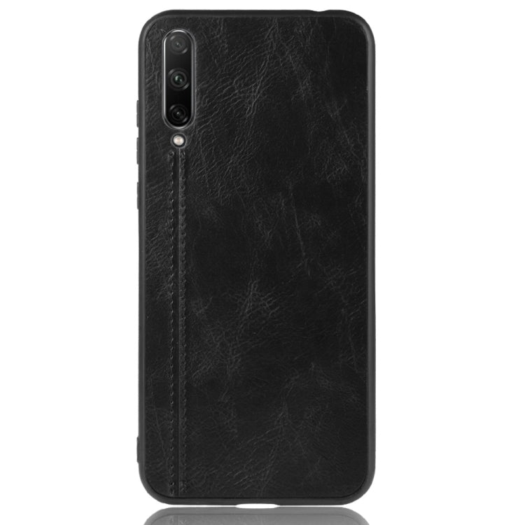 For Huawei Honor 20 Lite Shockproof Sewing Cow Pattern Skin PC + PU + TPU Case