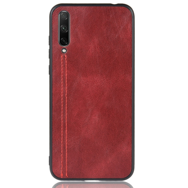 For Huawei Honor 20 Lite Shockproof Sewing Cow Pattern Skin PC + PU + TPU Case