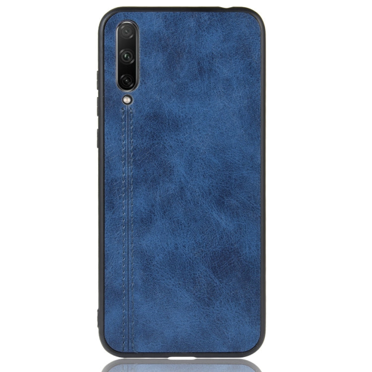 For Huawei Honor 20 Lite Shockproof Sewing Cow Pattern Skin PC + PU + TPU Case
