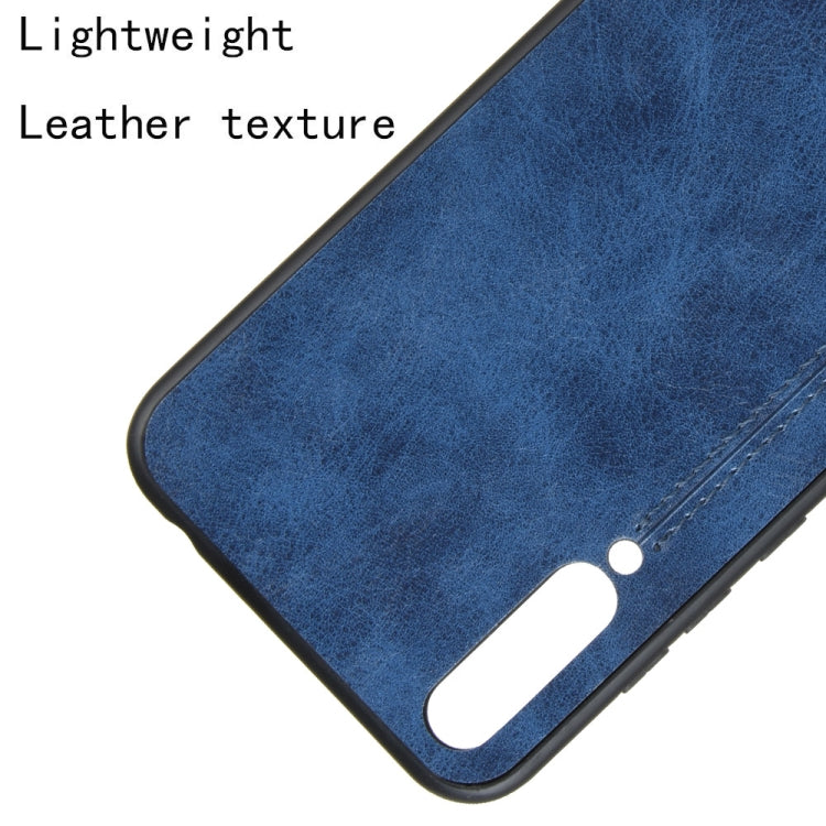 For Huawei Honor 20 Lite Shockproof Sewing Cow Pattern Skin PC + PU + TPU Case