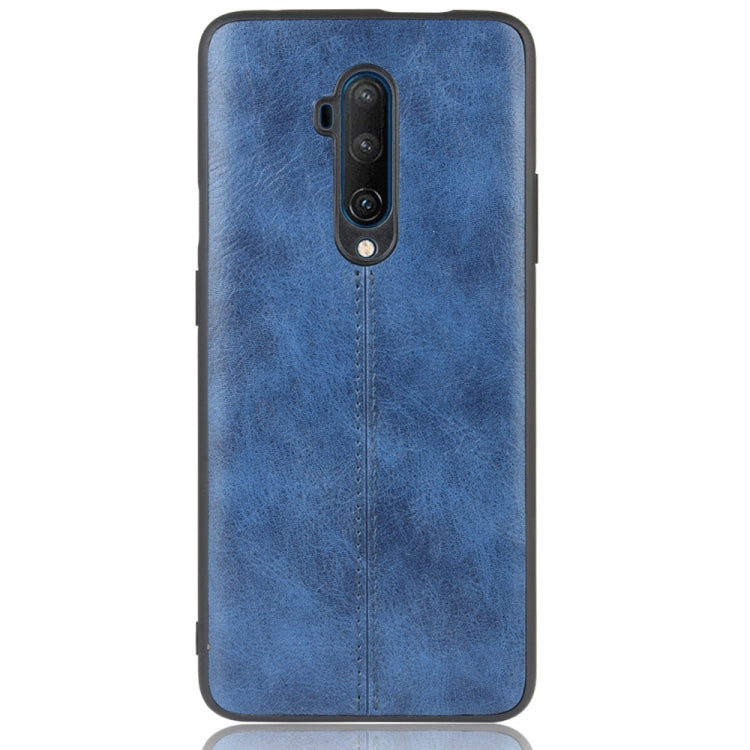 For OnePlus 7T Pro Shockproof Sewing Cow Pattern Skin PC + PU + TPU Case