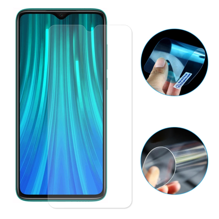 For Xiaomi Redmi Note 8 Pro ENKAY Hat-Prince HD Transparent Flexible Nano Explosion-proof Membrane