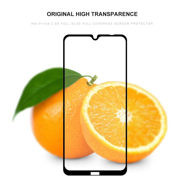 For Xiaomi Redmi Note 8T ENKAY Hat-prince Full Glue 0.26mm 9H 2.5D Tempered Glass Full Coverage Film