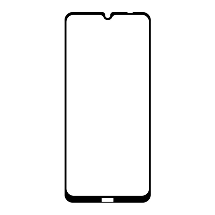 For REDMI Note 8T 2 PCS ENKAY Hat-prince Full Glue 0.26mm 9H 2.5D Tempered Glass Full Coverage Film