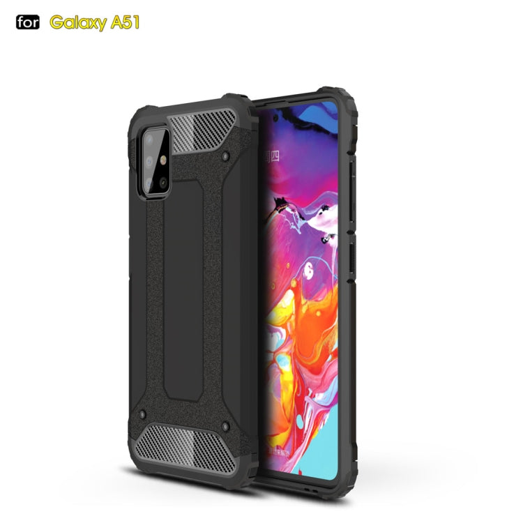 For Galaxy A51 Magic Armor TPU + PC Combination Case