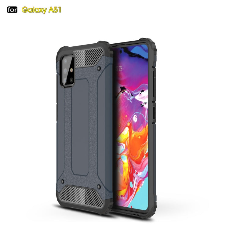 For Galaxy A51 Magic Armor TPU + PC Combination Case