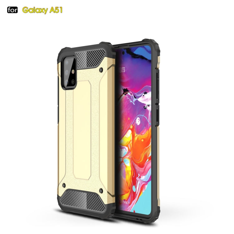 For Galaxy A51 Magic Armor TPU + PC Combination Case