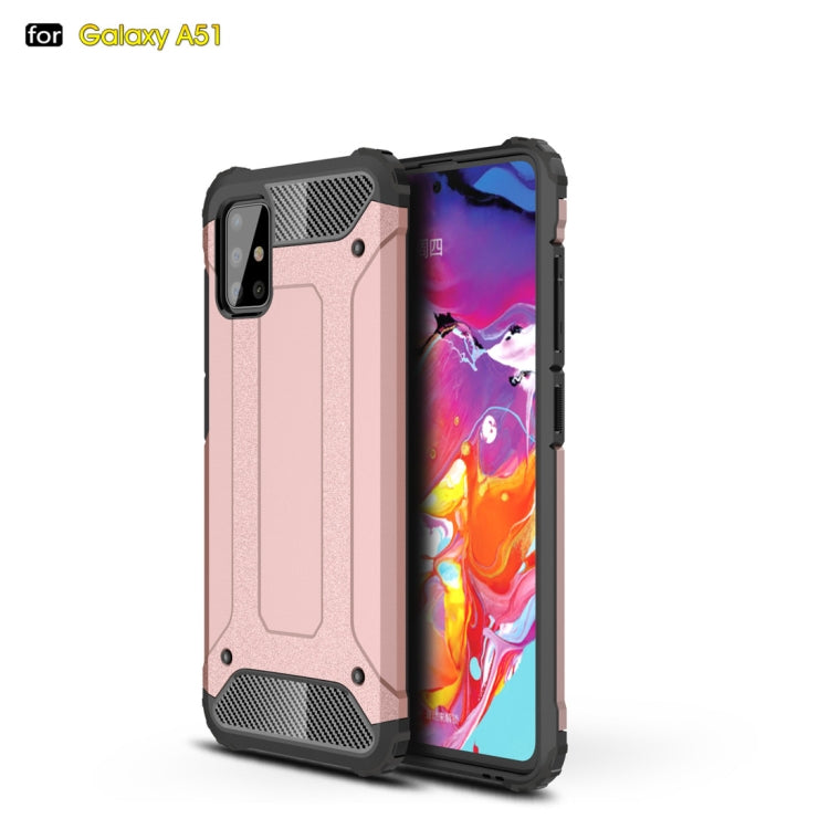 For Galaxy A51 Magic Armor TPU + PC Combination Case