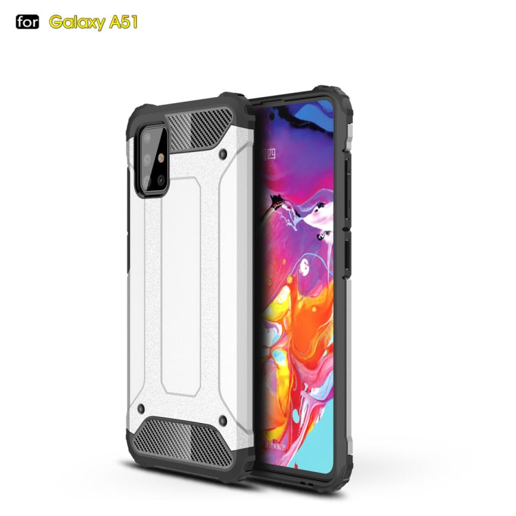 For Galaxy A51 Magic Armor TPU + PC Combination Case