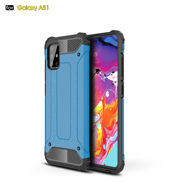 For Galaxy A51 Magic Armor TPU + PC Combination Case