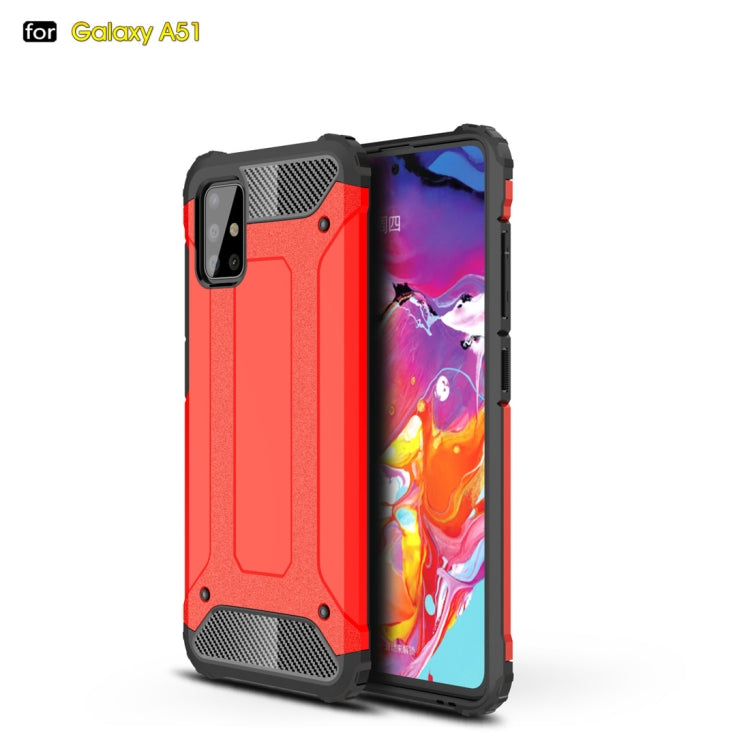 For Galaxy A51 Magic Armor TPU + PC Combination Case