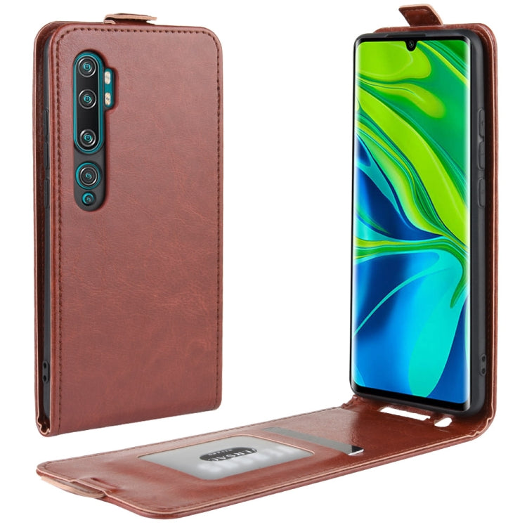 For Xiaomi Mi Note 10 / Note 10 Pro / CC9 Pro R64 Texture Single Vertical Flip Leather Protective Case with Card Slots & Photo Frame