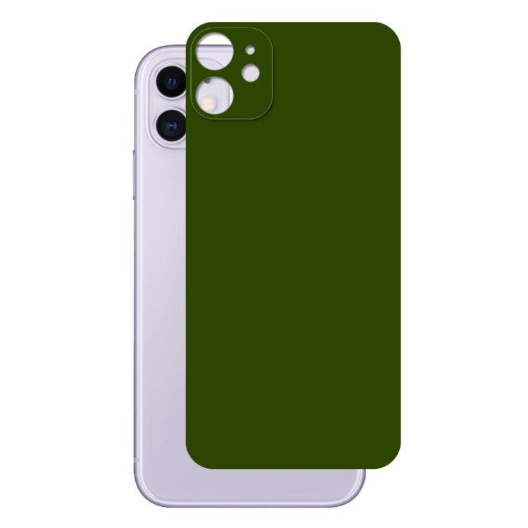 For iPhone 11 ENKAY Hat-prince Full Glue 0.26mm 9H 2.5D Front Tempered Glass Full Coverage Film and Black Film with Camera Lens Protector Function