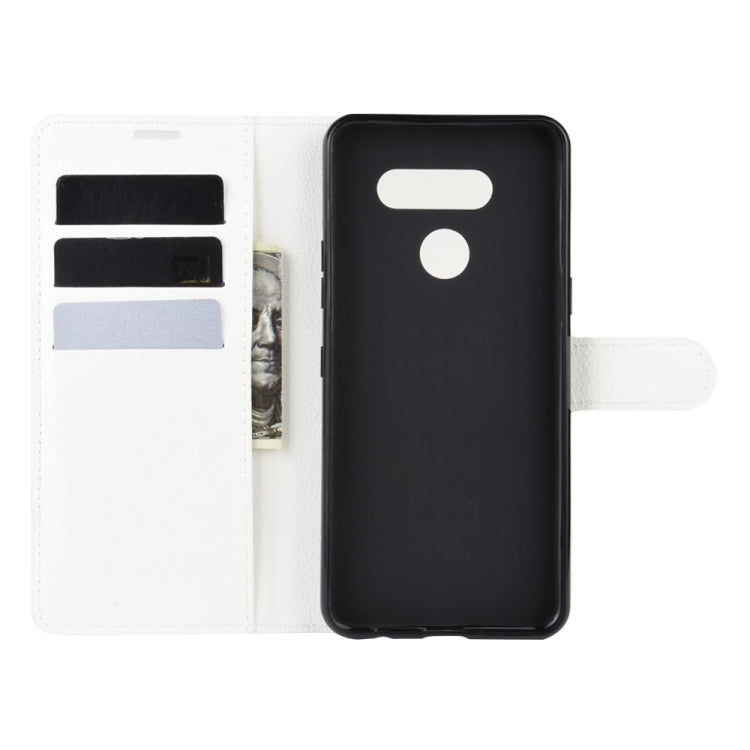 For LG K50S Litchi Texture Horizontal Flip Protective Case with Holder & Card Slots & Wallet