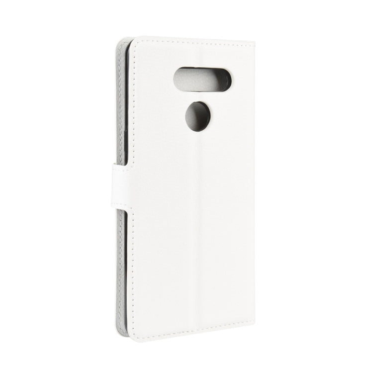 For LG K50S Litchi Texture Horizontal Flip Protective Case with Holder & Card Slots & Wallet