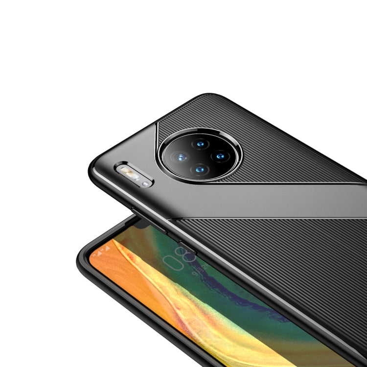 For Huawei Mate 30 S-Shaped Soft TPU Protective Cover Case