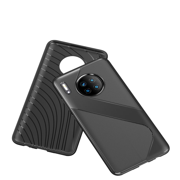 For Huawei Mate 30 S-Shaped Soft TPU Protective Cover Case