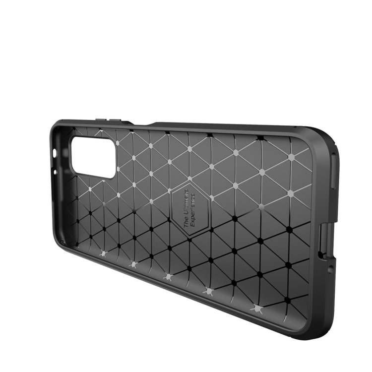 For Huawei Honor V30 / V30 Pro Beetle Series Carbon Fiber Texture Shockproof TPU Case