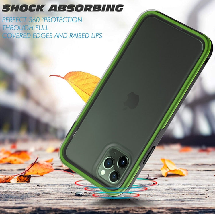 For iPhone 11 Pro Max TPU+PC Polish Case Drop & Shockproof & Scratch-Resistant
