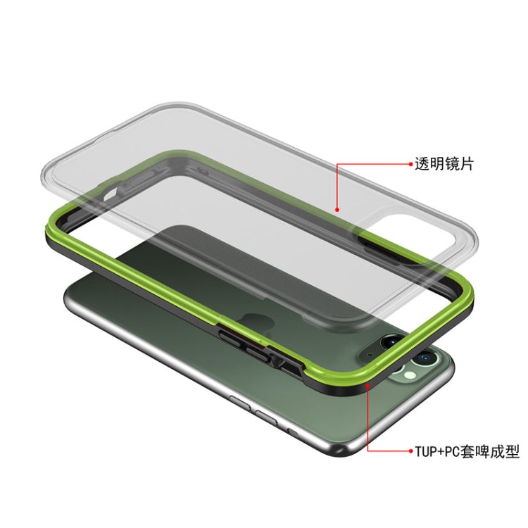 For iPhone 11 Pro Max TPU+PC Polish Case Drop & Shockproof & Scratch-Resistant
