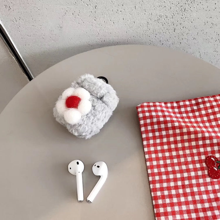 For Apple AirPods 1/2 Generation Universal Lamb Floret Bluetooth Headphone Protective Case