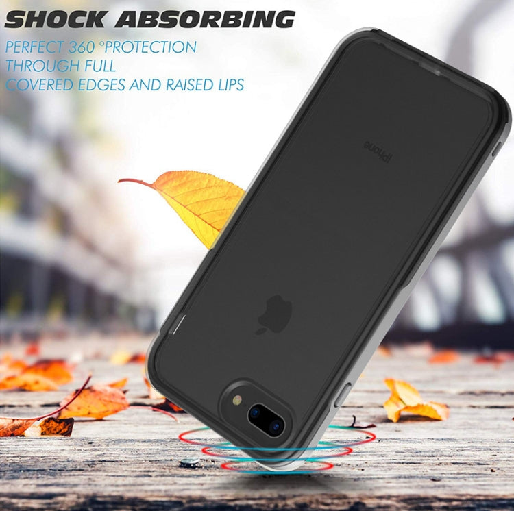 For iPhone SE 2022 / SE 2020 / 8 / 7  TPU+PC Polish Case Drop & Shockproof & Scratch-Resistant