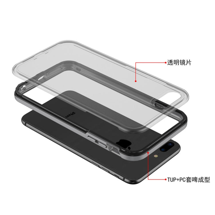 For iPhone SE 2022 / SE 2020 / 8 / 7  TPU+PC Polish Case Drop & Shockproof & Scratch-Resistant