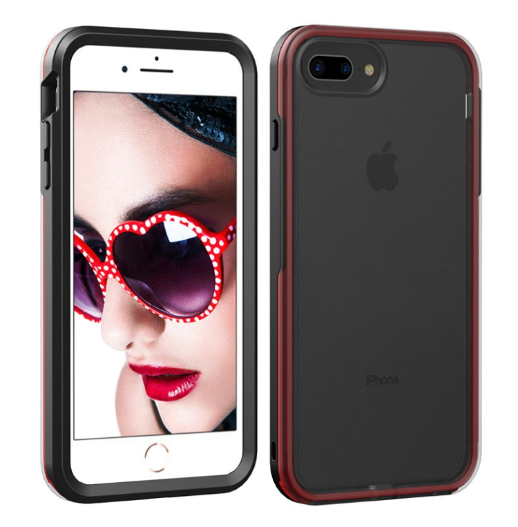 For iPhone SE 2022 / SE 2020 / 8 / 7  TPU+PC Polish Case Drop & Shockproof & Scratch-Resistant
