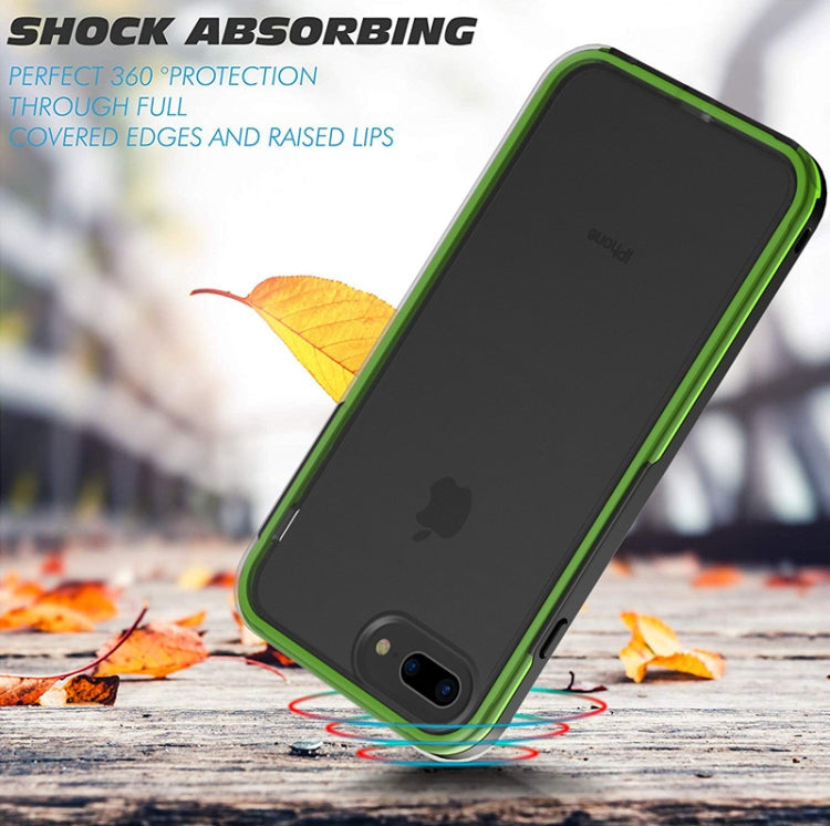 For iPhone SE 2022 / SE 2020 / 8 / 7  TPU+PC Polish Case Drop & Shockproof & Scratch-Resistant