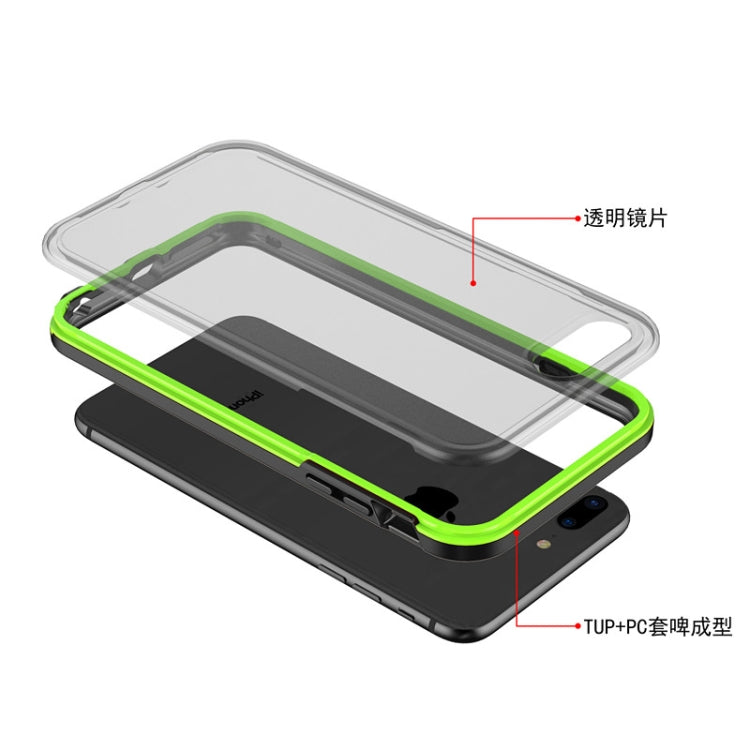 For iPhone SE 2022 / SE 2020 / 8 / 7  TPU+PC Polish Case Drop & Shockproof & Scratch-Resistant