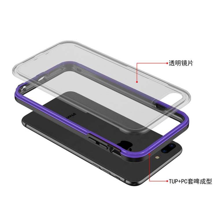 For iPhone SE 2022 / SE 2020 / 8 / 7  TPU+PC Polish Case Drop & Shockproof & Scratch-Resistant
