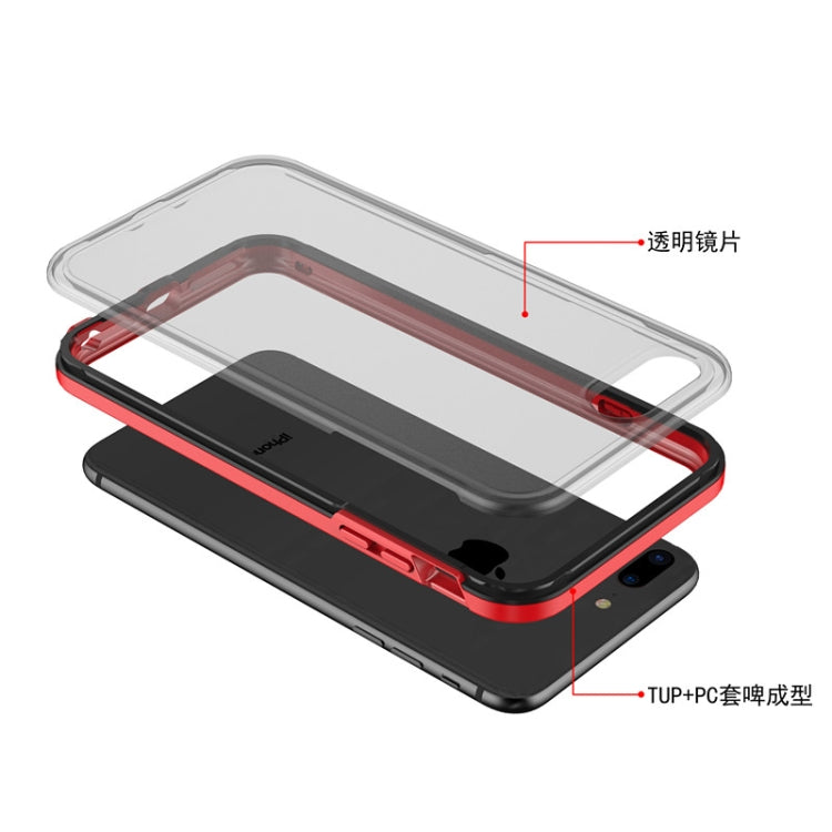 For iPhone SE 2022 / SE 2020 / 8 / 7  TPU+PC Polish Case Drop & Shockproof & Scratch-Resistant