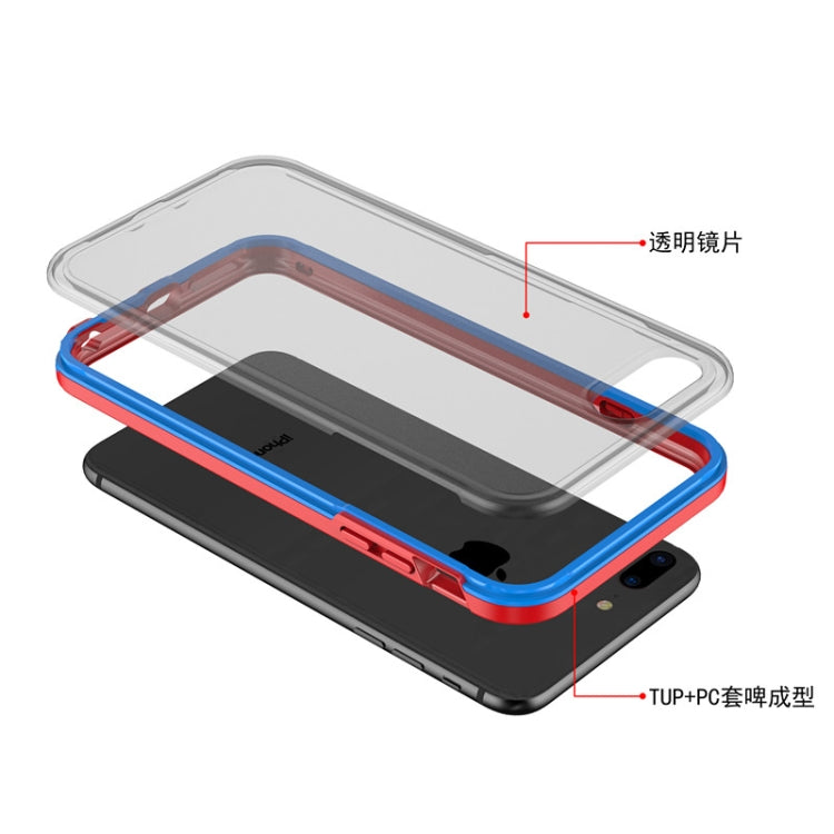 For iPhone SE 2022 / SE 2020 / 8 / 7  TPU+PC Polish Case Drop & Shockproof & Scratch-Resistant