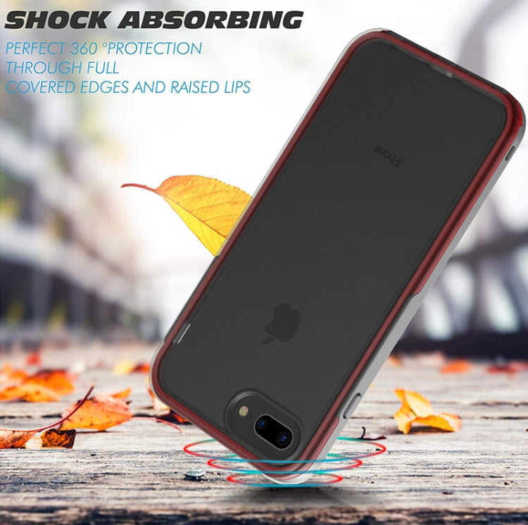 For iPhone SE 2022 / SE 2020 / 8 / 7  TPU+PC Polish Case Drop & Shockproof & Scratch-Resistant