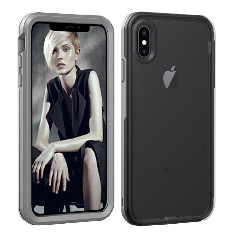 For iPhone XS Max  TPU+PC Polish Case Drop & Shockproof & Scratch-Resistant