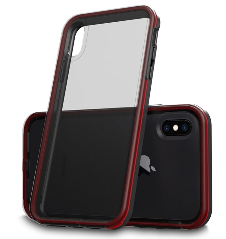 For iPhone XS Max  TPU+PC Polish Case Drop & Shockproof & Scratch-Resistant