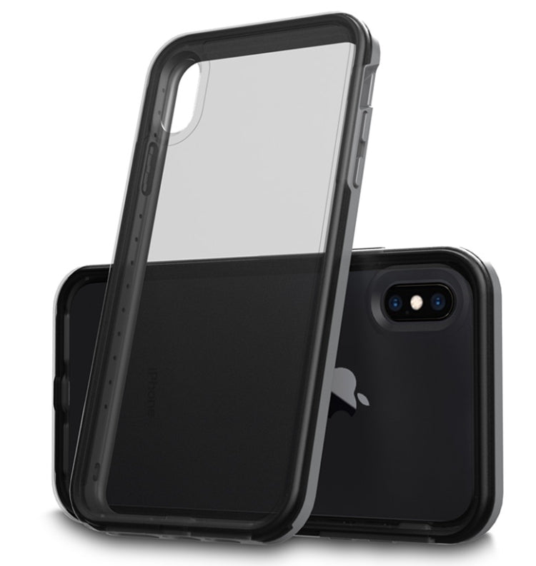 For iPhone X / XS TPU+PC Polish Case Drop & Shockproof & Scratch-Resistant