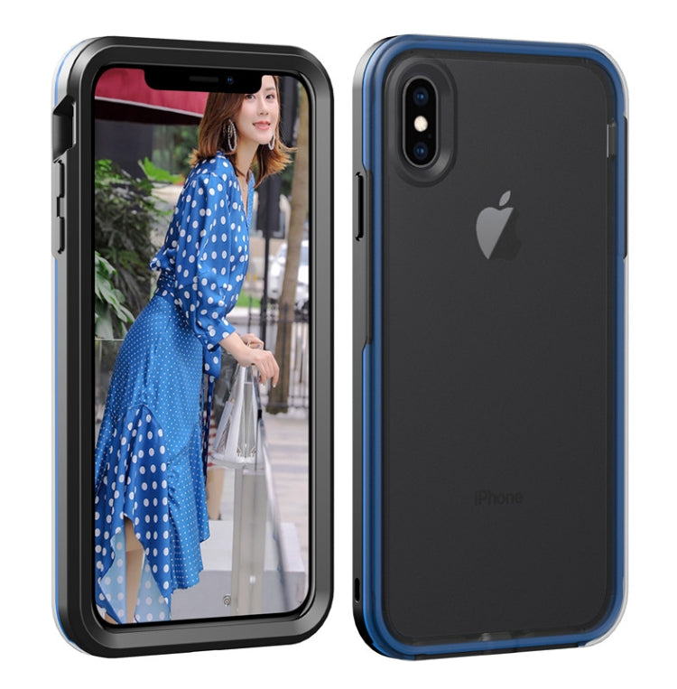 For iPhone X / XS TPU+PC Polish Case Drop & Shockproof & Scratch-Resistant
