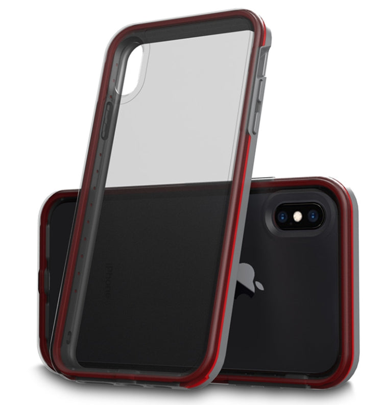 For iPhone X / XS TPU+PC Polish Case Drop & Shockproof & Scratch-Resistant