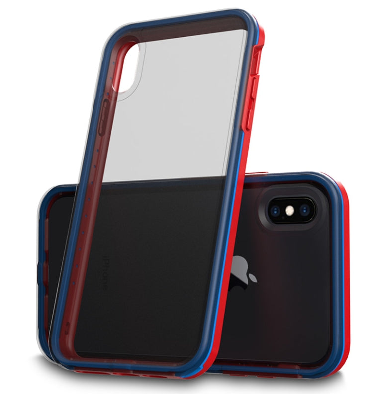 For iPhone X / XS TPU+PC Polish Case Drop & Shockproof & Scratch-Resistant
